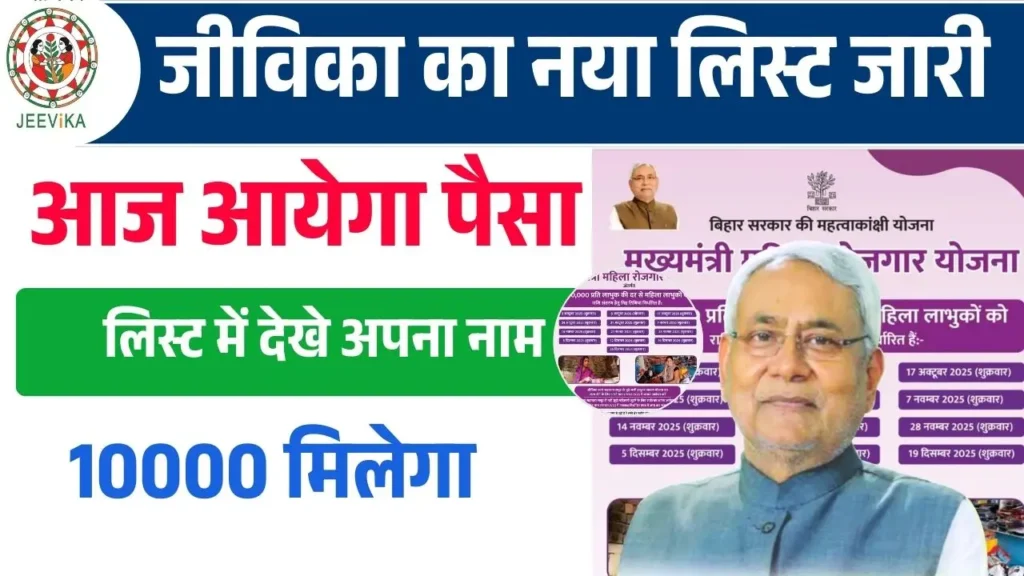 Jeevika Next Kist Date